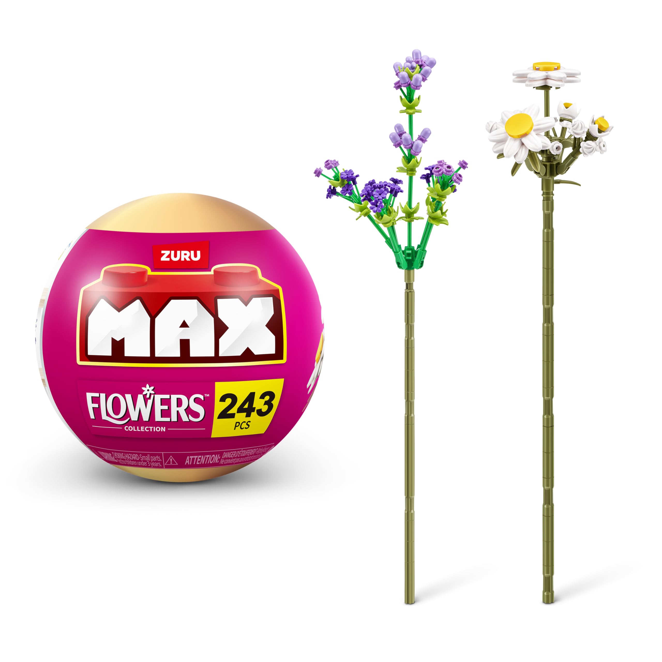 MAX-Garden Long Flowers-Series 1-Common Daisy and Lavender-Capsule